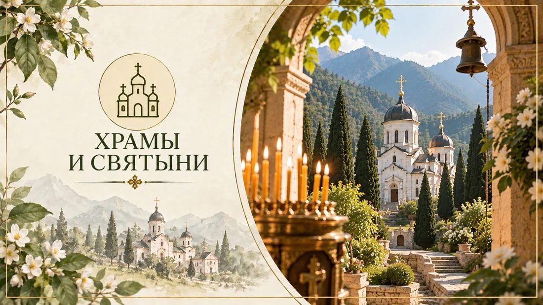 Храмы обители