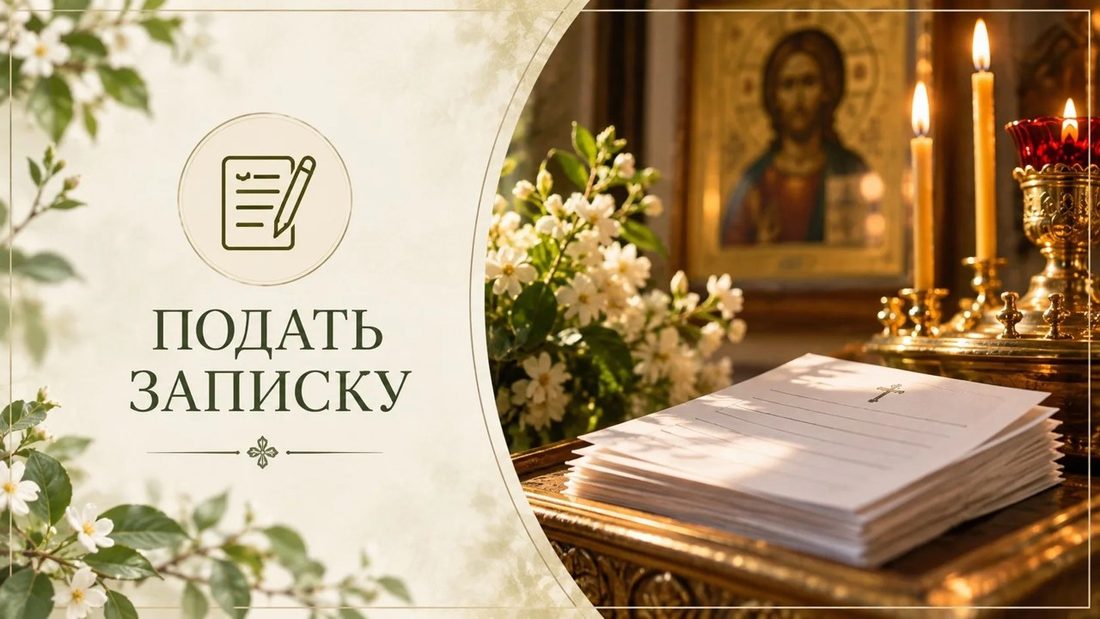 Подать записку
